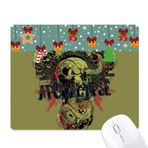 DIYthinker Hayvan Yeşili Yılan Desenli Mouse Pad Oyun Ofis Mat Noel Kauçuk Ped