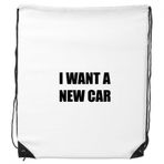 Dıythinker I Want A New Car İpli Sırt Çantası