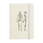 Dıythinker İnsan İskeleti Eskiz İnsanlar Baskılı A5 Defter