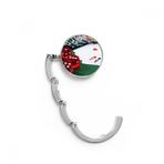 DIYthinker Kadın Çip Poker Zar Kumar Fotoğraf Masa Kancası Katlanır Çanta Masa Askısı Katlanabilir Tutucu 4,4 x 4,4 cm (Genişlik x Yükseklik) Katlanmış Çok Renkli
