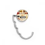 DIYthinker Kadın Elektrikli Piyano Trombon Gitar Müzik Masası Kancası Katlanır Çanta Masa Askısı Katlanabilir Tutucu 4,4 x 4,4 cm (Genişlik x Yükseklik) Katlanmış Çok Renkli