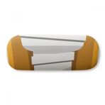 DIYthinker Kadın Gözlük Kılıfı Gözlük Deniz Kabuğu Tutucu Saklama Kutusu, çok renkli, 6.3 inch x 2.4 inch