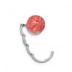 DIYthinker Kadın Kuzu Ruloları Ham Et Yiyecek Doku Masa Kancası Katlanır Çanta Masa Askısı Katlanabilir Tutucu 4,4 x 4,4 cm (Genişlik x Yükseklik) Katlanmış Çok Renkli