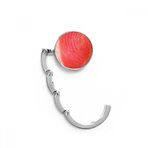 DIYthinker Kadın Somon Sashimi Et Yiyecek Doku Masa Kancası Katlanır Çanta Masa Askısı Katlanabilir Tutucu 4,4 x 4,4 cm (Genişlik x Yükseklik) Katlanmış Çok Renkli