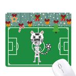 DIYthinker Kore Beyaz Kaplan Mumya Futbol Mouse Pad Oyun Ofis Mat Noel Kauçuk Ped