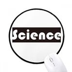 Dıythinker Kursu ve Büyük Bilim Siyah Yuvarlak Kaymaz Mouse Pad