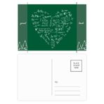 DIYthinker Limitler Matematiksel Formüller Matematik Boyalı İyi Şanslar Kartpostal Seti Kart Posta Tarafı 20 adet