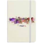 Dıythinker London Britain City Suluboya Kumaş Sert Kapak A5 Defter