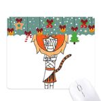 DIYthinker Mısır Mumya Horus Kaplan Şapkası Mouse Pad Oyun Ofis Mat Noel Kauçuk Ped