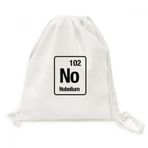 Dıythinker Nobelium Kimyasal Element Chem Kanvas İpli Sırt Çantası