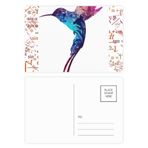DIYthinker Renkli Fly Bird Protect Animal Pet Lover Formula Kartpostal Seti Teşekkür Kartı Gönderi Tarafı 20 adet