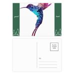 DIYthinker Renkli Fly Bird Protect Animal Pet Lover İyi Şanslar Kartpostal Seti Kart Gönderi Tarafı 20 adet