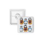 DIYthinker Rusya Oyuncak Bebek Posteri Matruşka Kır Kültürü PBT Mekanik Klavye için Keycaps Beyaz OEM İşaretleme Baskı R1