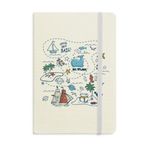 Dıythinker Sail Splash Seyahat Baskılı A5 Defter