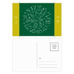 DIYthinker Seeking Limits Matematiksel Formüller Arkadaş Kartpostal Seti Teşekkür Kartı Gönderi Tarafı 20 adet