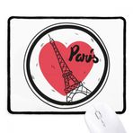 Dıythinker Siyah City Paris Fransa Eyfel Kulesi Aşk Kaymaz Fare Altlığı