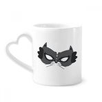 Dıythinker Siyah Kedi Maskesi Happy Carnival Of Venice Kahve Kupaları