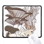 Dıythinker Siyah Yummy Home Yemekleri Swamm İllüstrasyon Kaymaz Fare Altlığı
