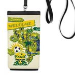 Dıythinker Welcom Brezilya Yaz Oyunu Futbol Viiva Slogan Brezilya Kültürü Askılı Çanta