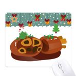 DIYthinker Yılan Büyük bağırsak Tayvan Seyahat Mouse Pad Oyun Ofis Mat Noel Kauçuk Ped