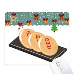 DIYthinker Yılan Güneş Pastası Tayvan Seyahat Mouse Pad Oyun Ofis Mat Noel Kauçuk Ped