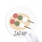 Dıythinker Yuvarlak Geleneksel Japon yerel atıştırmalık topu Kaymaz Kauçuk Fare Altlığı