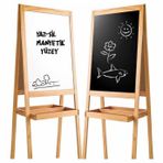 Diytoy Manyetik Çift Taraflı Ahşap Yazı Tahtası