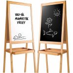 DIYTOY Manyetik Yazı Tahtası 1 Adet Ahşap Renk 45-110 cm Çocuklar İçin Eğlenceli