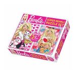 Diytoy Süper Renkli 2si1 Arada Puzzle Set - Barbie / 54+70 Parça Puzzle