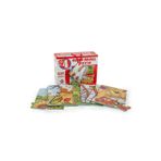 Diytoy Süper Renkli 4'lü Puzzle - Mevsimler / 8+12+16+24 Parça Puzzle
