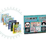 Diytoy Tummy Time Aynalı Zeka Kartları ve Kids Babies 3 Boyutlu, Hareketli Kitaplar 6'lı Set Pop-Up 2 Li