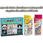 Diytoy Tummy Time Aynalı Zeka Kartları ve Manyetiksayılar ile Alfabe 3'lü Set