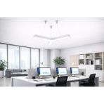 Dizano Modern Tiran LED Tavan Aydınlatma 40X3CM 4000K, Avize ve Sıva Üstü, Ofis, Salon Aydınlatması - Beyaz