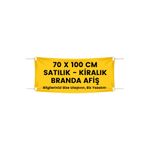 Dizayn Dijital Baskı 70x100 cm Sahibinden Satılık Branda - Afiş - Pankart DİZAYN123
