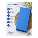 Dizayn Parti Evi Düz Renk 2 Katlı Peçete 33x33 cm 16 Adet Mavi Turuncu Sarı Yeşil Lacivert Parti Peçetesi Doğum Günü Masa Süsü