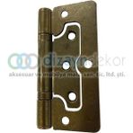 Dizaynaks 10 cm Kelebek Kapı Menteşesi Antik Bronz