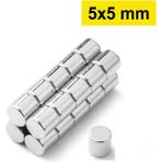 Dizaynaks 5x5 Mm, Yuvarlak Neodyum Mıknatıs, Güçlü Magnet, (Çap: 5 Mm, Kalınlık: 5 Mm) - 001-Renkli