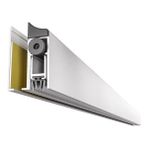 Dizaynaks Cam Glass Kapı Altı Giyotin 1230 mm