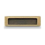 Dizaynaks Gömme Kulp Kare Antik Bronz 75 mm