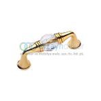 Dizaynaks Kristal Cam Kulp 64 Mm. Altın