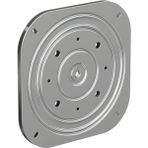 Dizaynaks Metal Döner Tv Tabure Altlığı 260*260*12 mm 0065