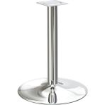 Dizaynaks Ortadan Tablalı Paslanmaz Lüks Masa Ayağı Yuvarlak 460-710 mm