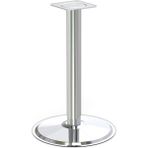 Dizaynaks Ortadan Tablalı Paslanmaz Masa Ayağı Yuvarlak 76-480 mm