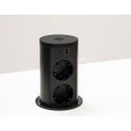 Dizaynaks Versa Lift Basaç Pop-Up Silindir Kablosuz Wifi Şarjlı Priz Ünitesi - 1111110 - 001-Renkli