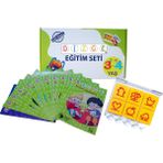 Dizge 3-4 Yaş İşitsel Zeka Geliştirme Eğitim Seti (11 Kitap + Kontrol Paneli)