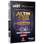 Dizgi 2026 MEB AGS ÖABT Altın Seri Türkçe Öğretmenliği Türk Dili ve Edebiyatı Öğretmenliği Eski Türk Edebiyatı 7 Deneme