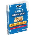Dizgi Kitap 2024 KPSS A Grubu Anayasa Hukuku Soru Cevap Ezberler
