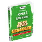 Dizgi Kitap 2024 KPSS A Grubu İdare Hukuku Soru Cevap Ezberler - Serhat Güven
