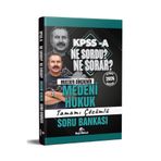 Dizgi Kitap 2026 KPSS A Medeni Hukuk Ne Sordu Ne Sorar Tamamı Çözümlü Soru Bankası Mustafa Dinçdemir
