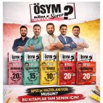Dizgi Kitap 2026 Kpss Tüm Dersler Türkçe, Matematik, Tarih, Coğrafya Ve Vatandaşlık Deneme Sınavı Seti